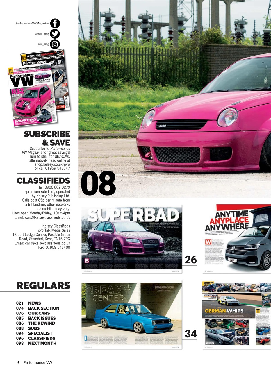 Performance VW Preview Pages
