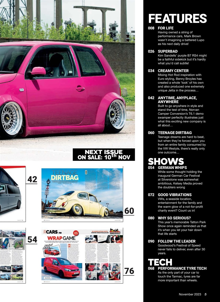 Performance VW Preview Pages