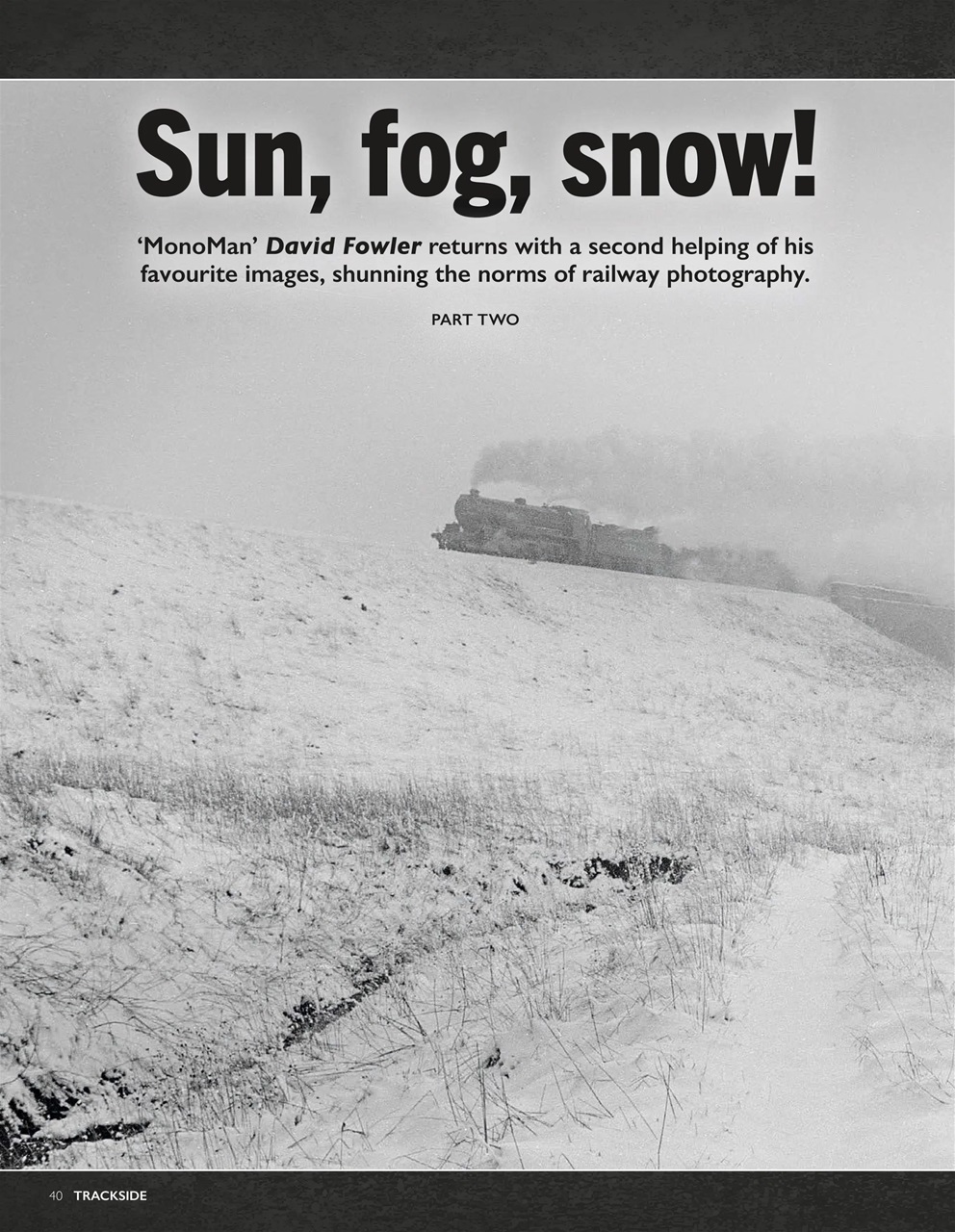 Trackside Preview Pages