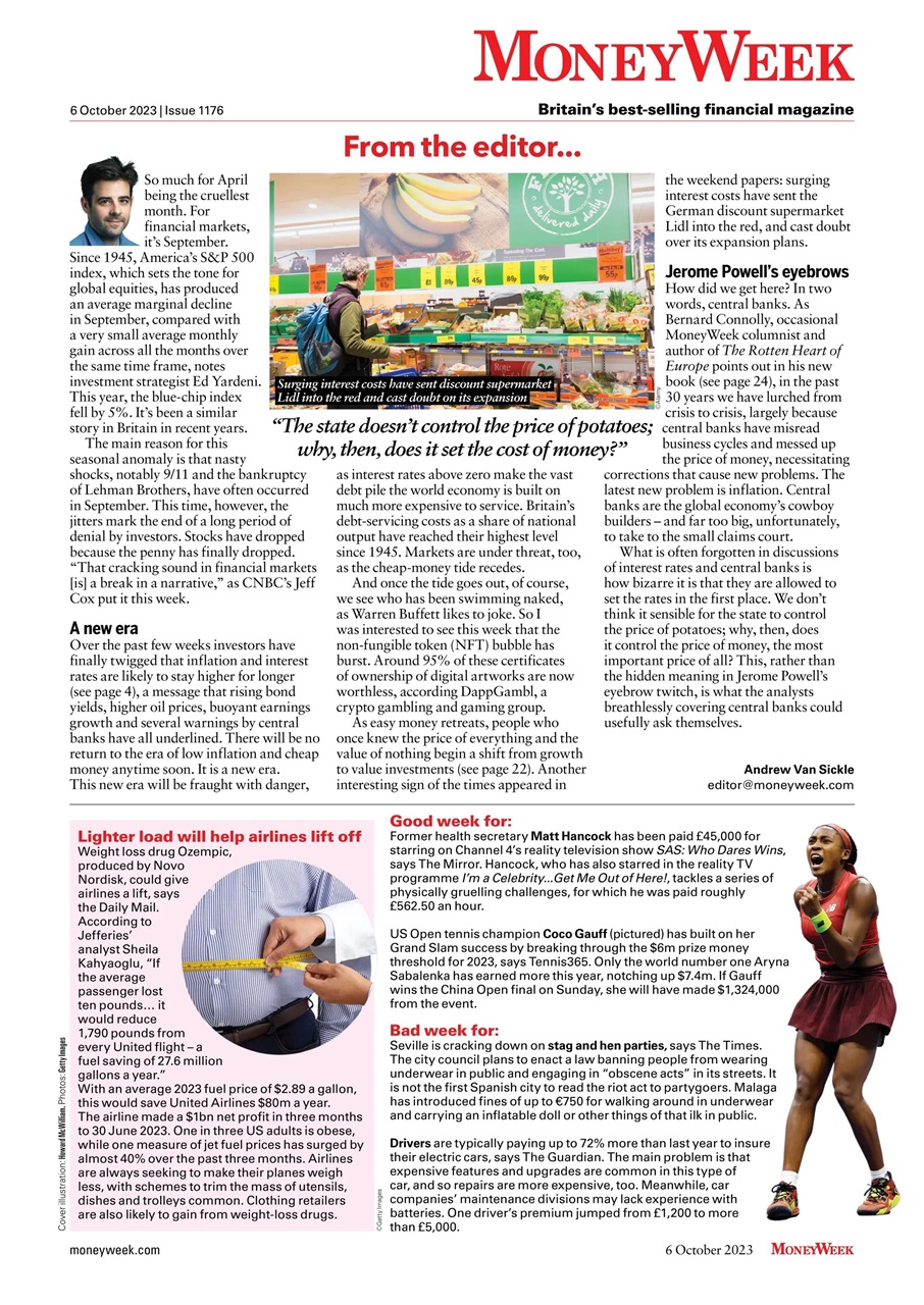 MoneyWeek Preview Pages