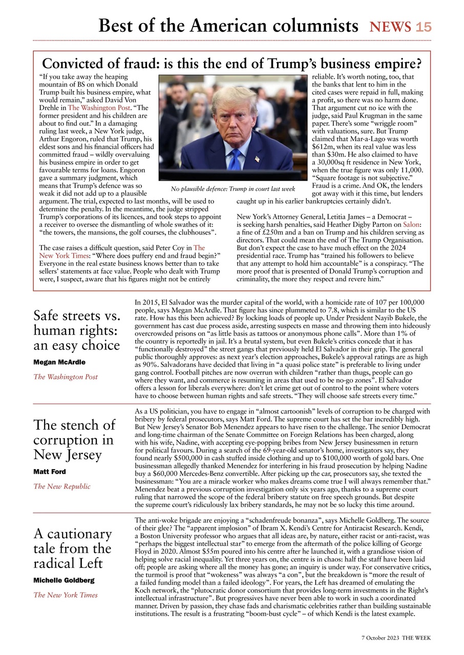 The Week Preview Pages