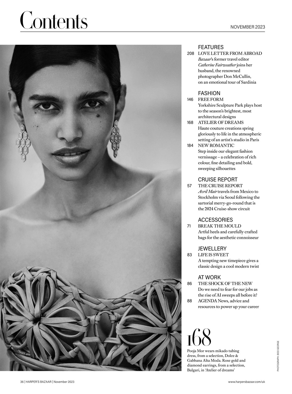 Harper's Bazaar Preview Pages