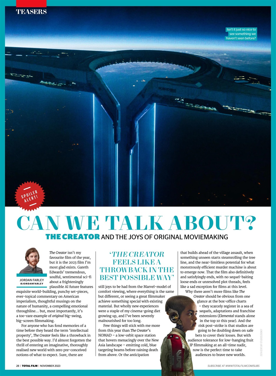 Total Film Preview Pages