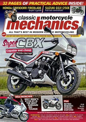 Classic Motorcycle Mechanics issue November 2023