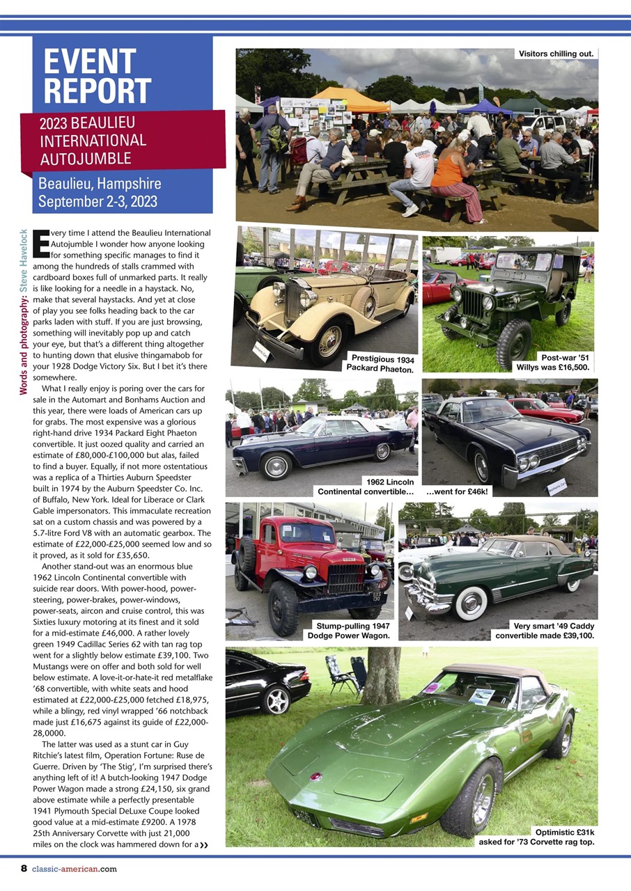 Classic American Magazine Preview Pages
