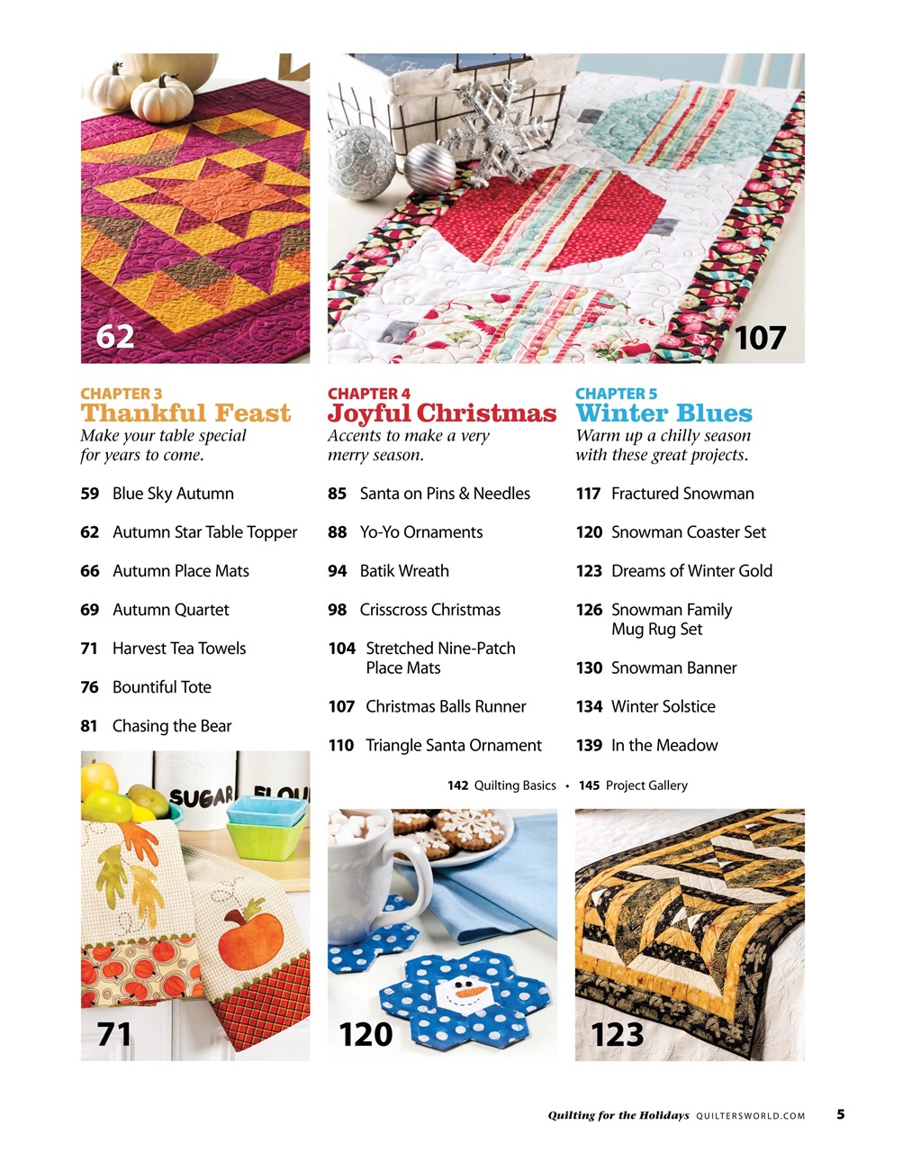 Quilter's World Preview Pages