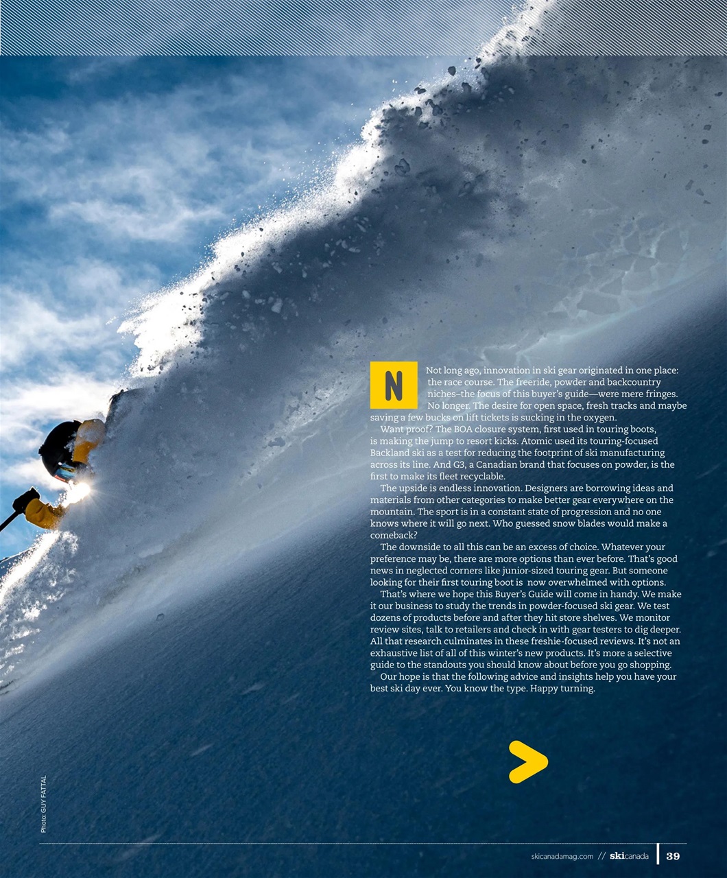 Ski Canada Preview Pages