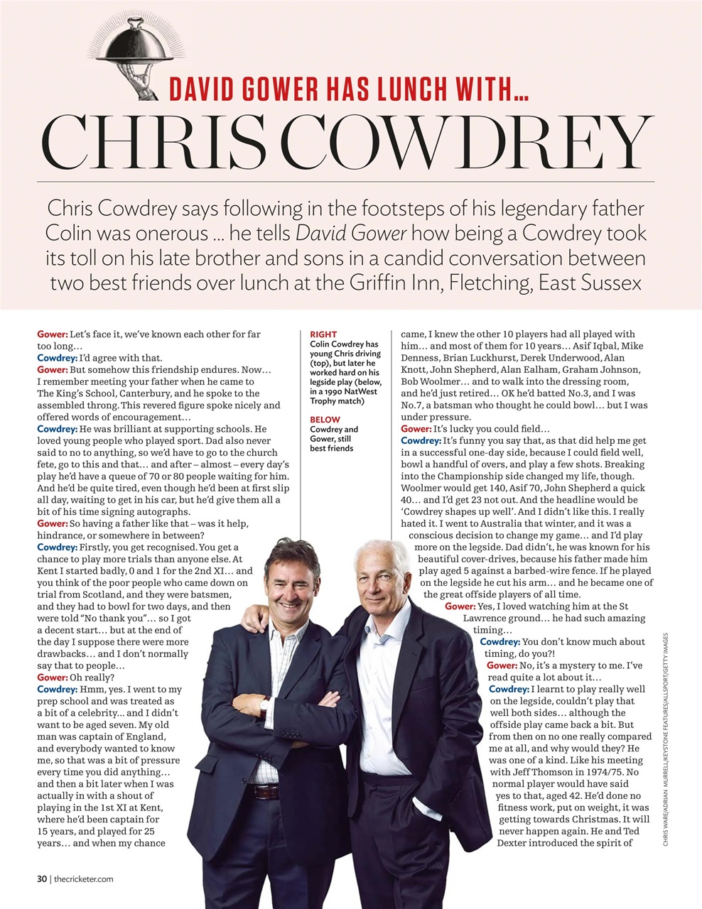 The Cricketer Magazine Preview Pages