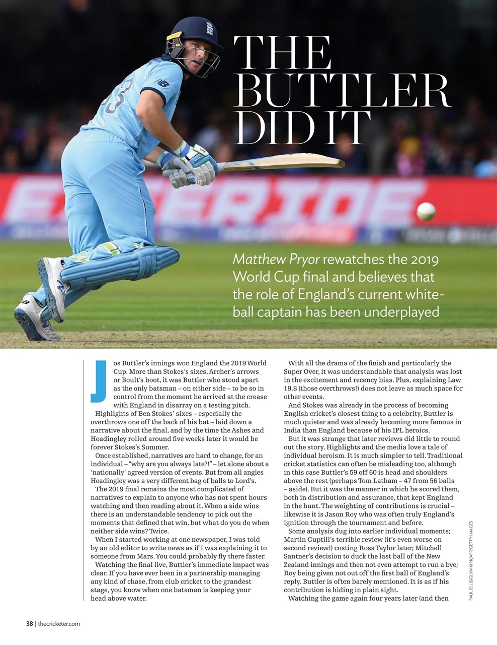 The Cricketer Magazine Preview Pages