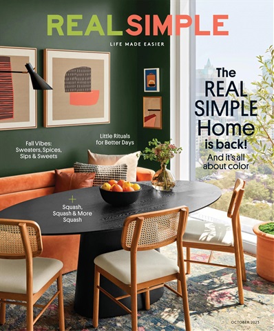 Real Simple issue October 2023