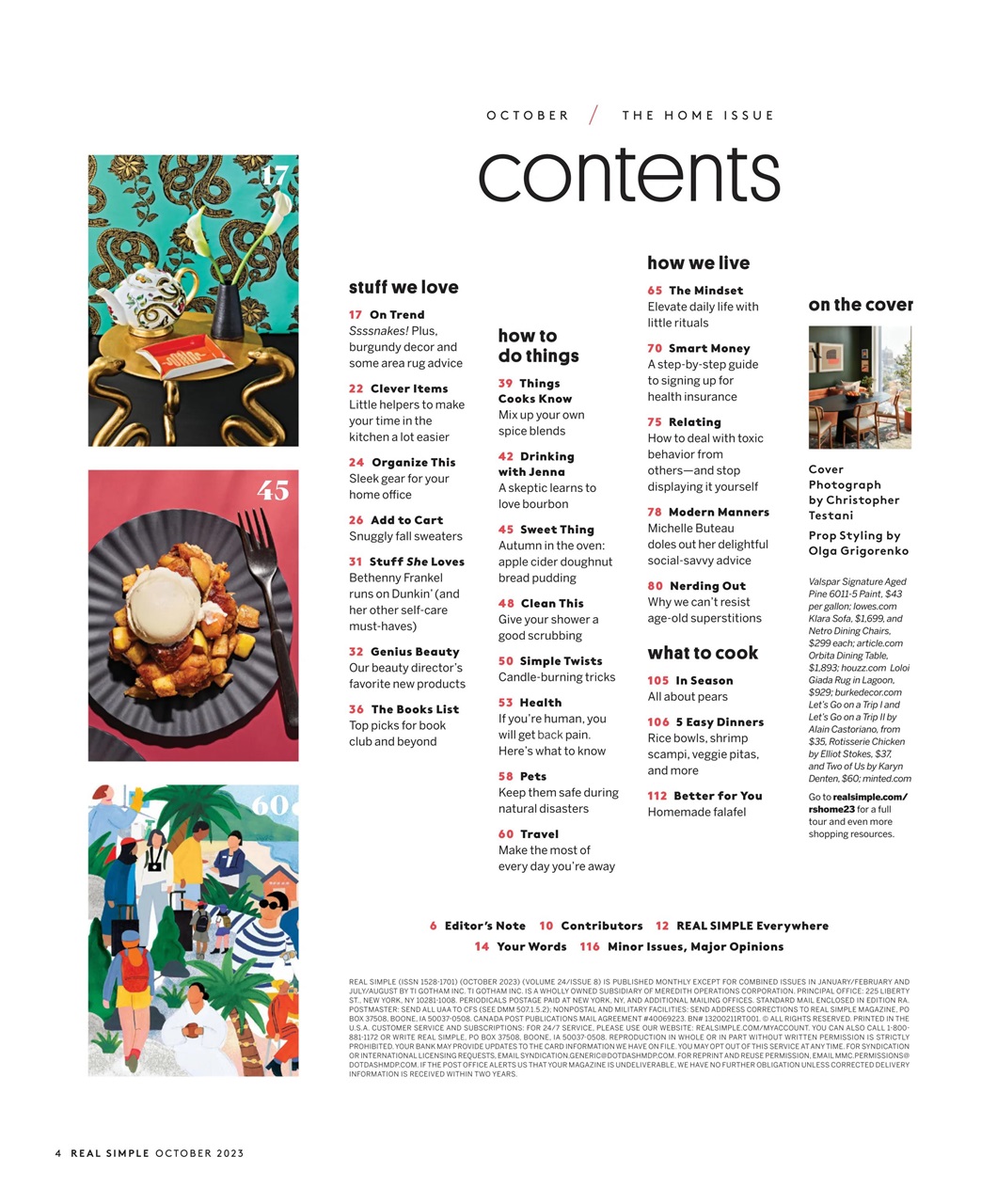 Real Simple Preview Pages