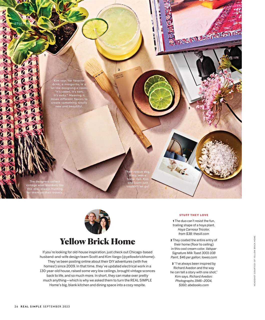 Real Simple Preview Pages