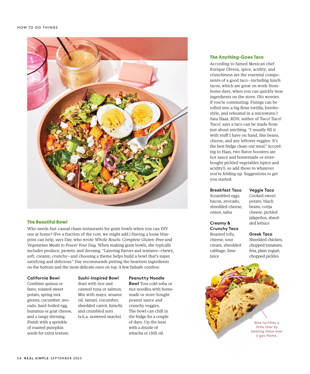 Real Simple Preview Pages