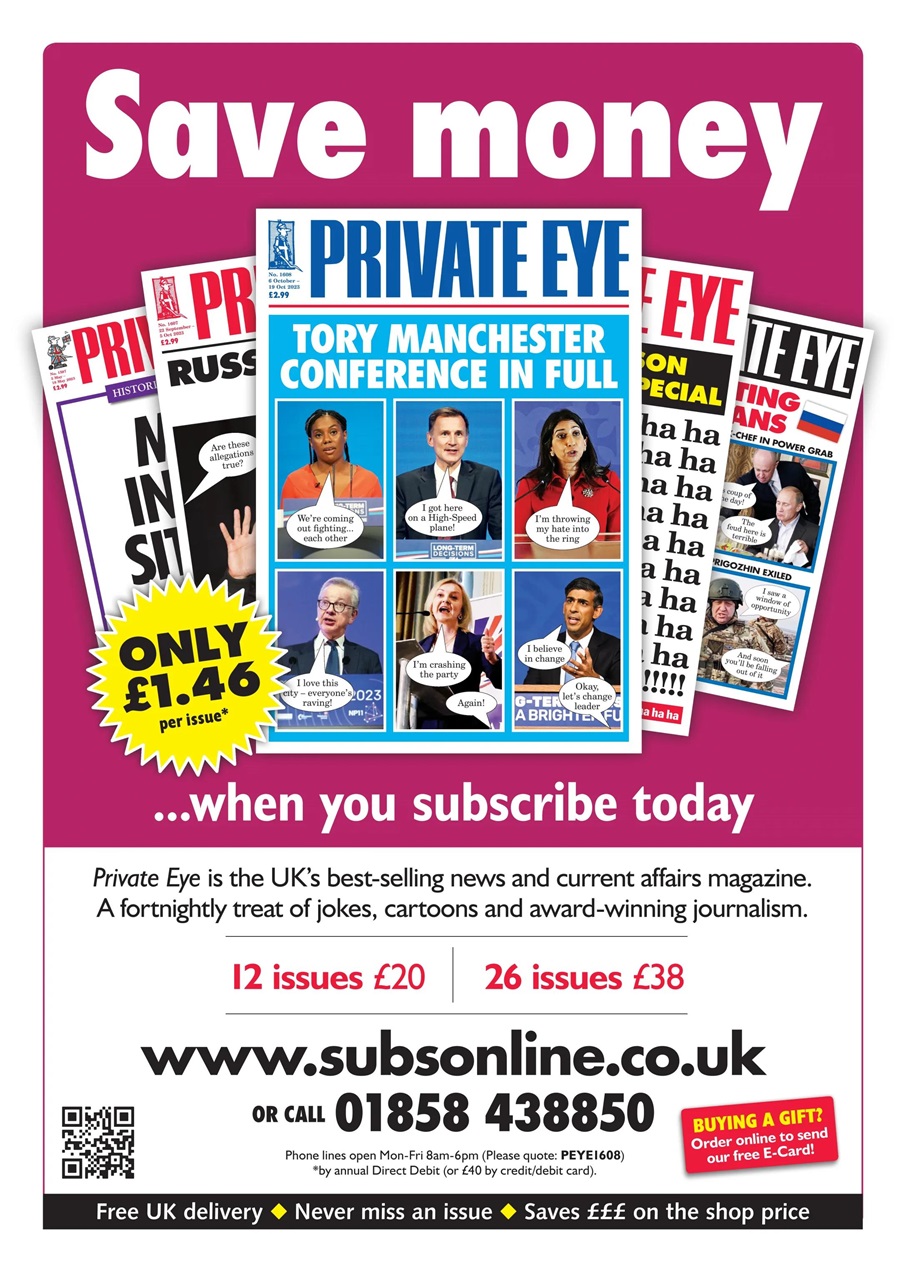 Private Eye Preview Pages