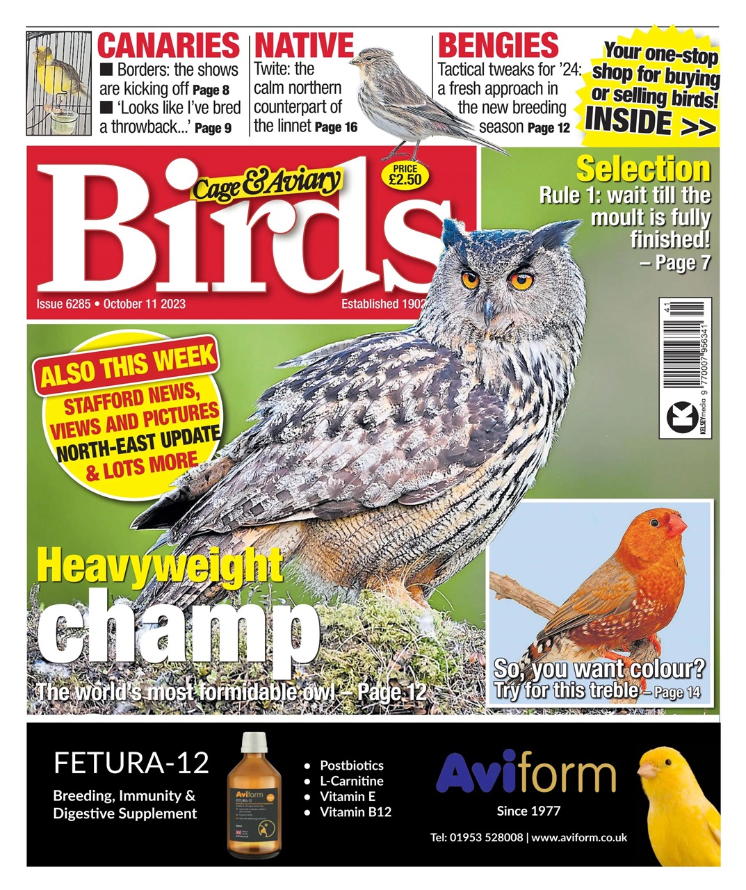 Cage & Aviary Birds Preview Pages