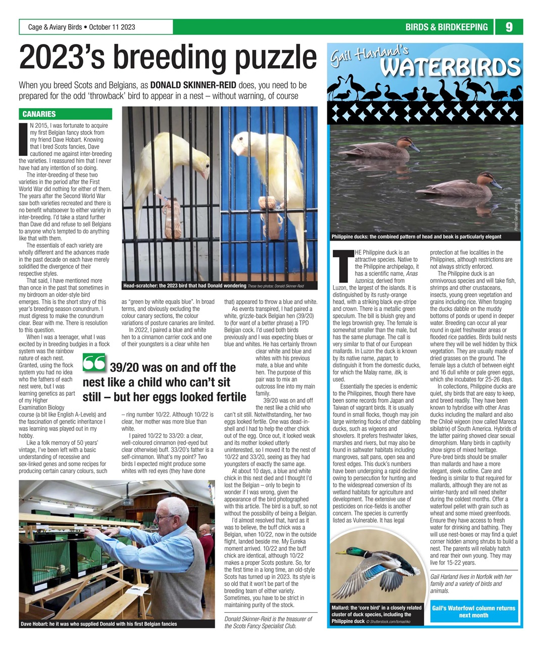 Cage & Aviary Birds Preview Pages