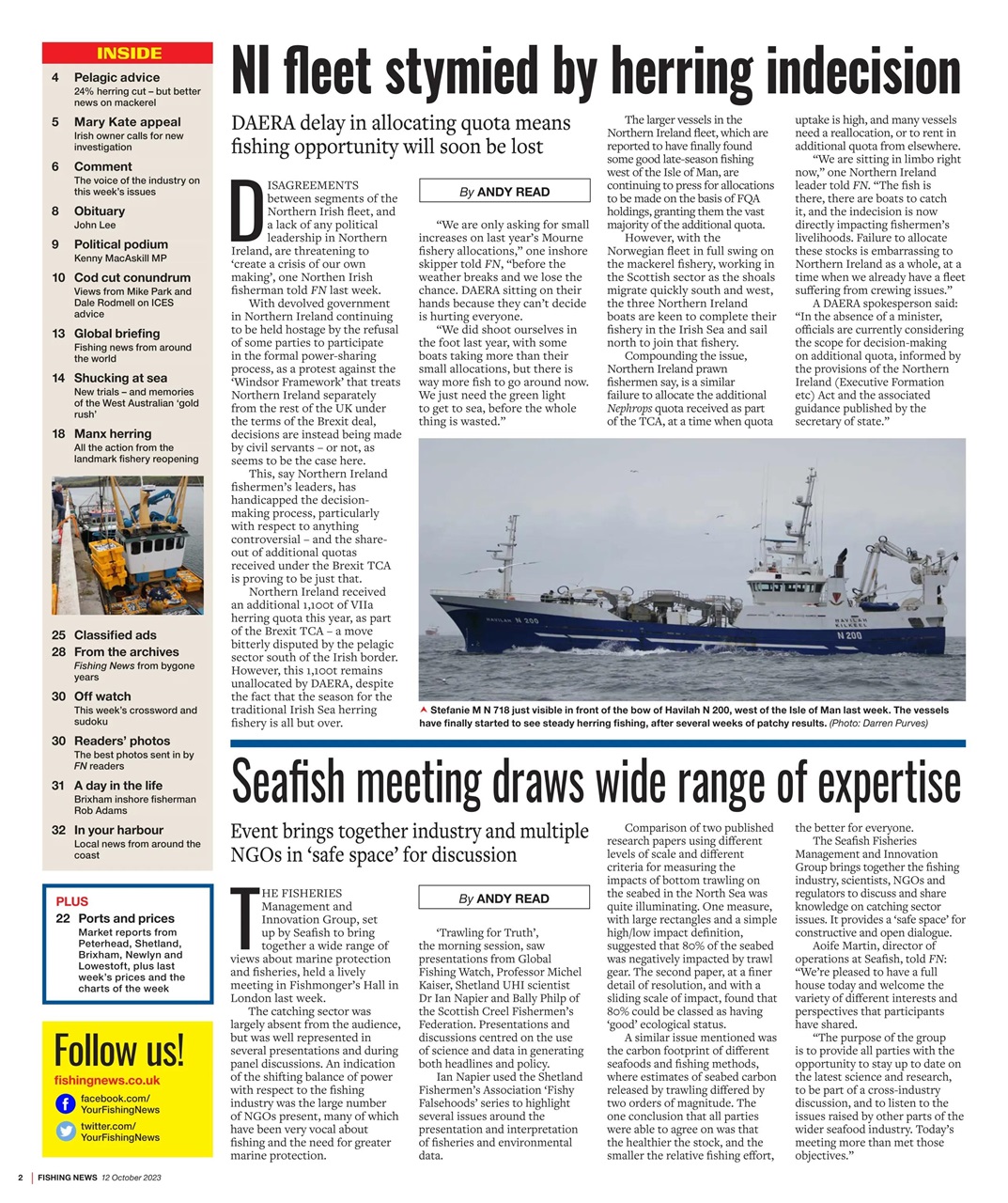 Fishing News Preview Pages