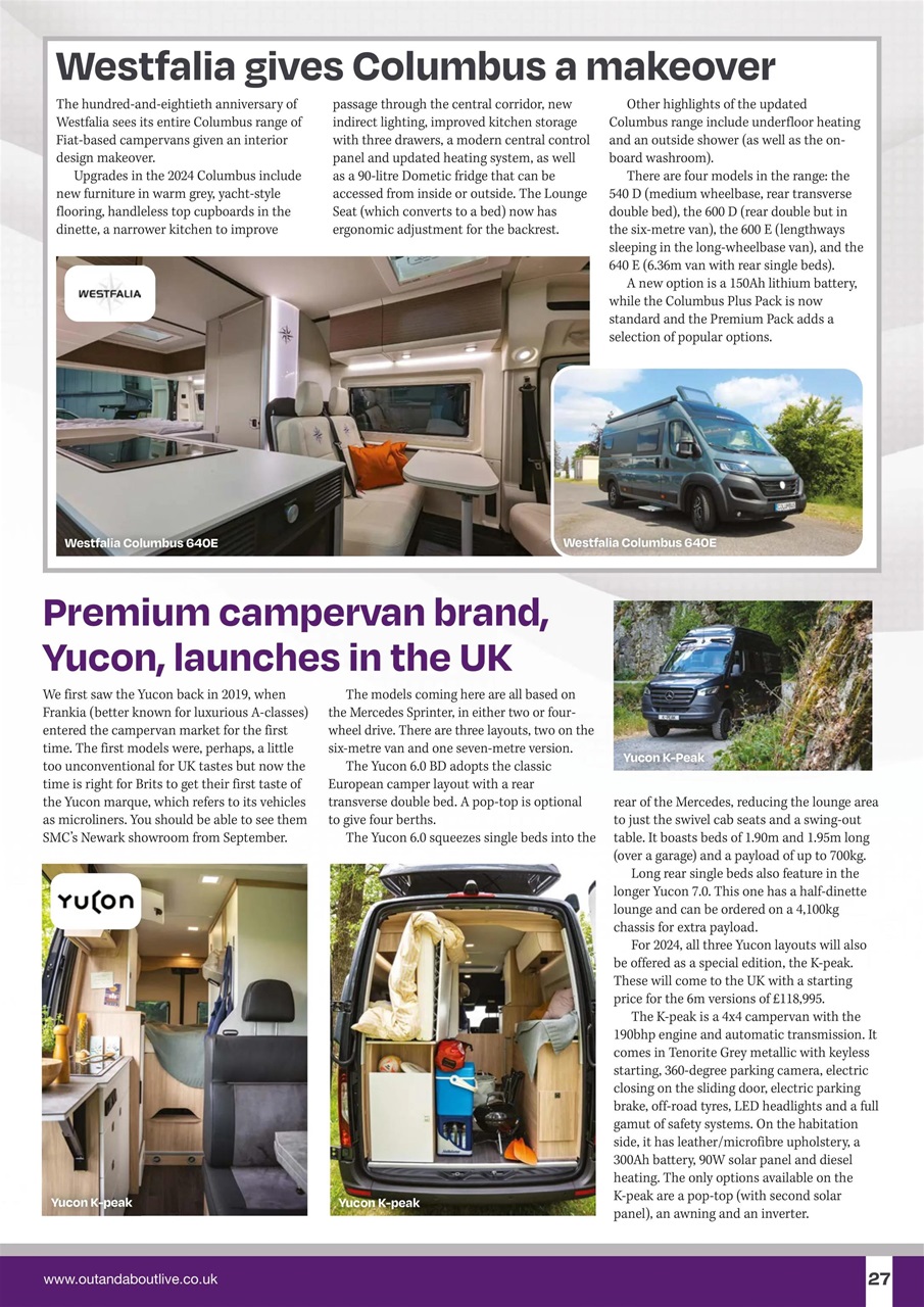 Campervan Preview Pages