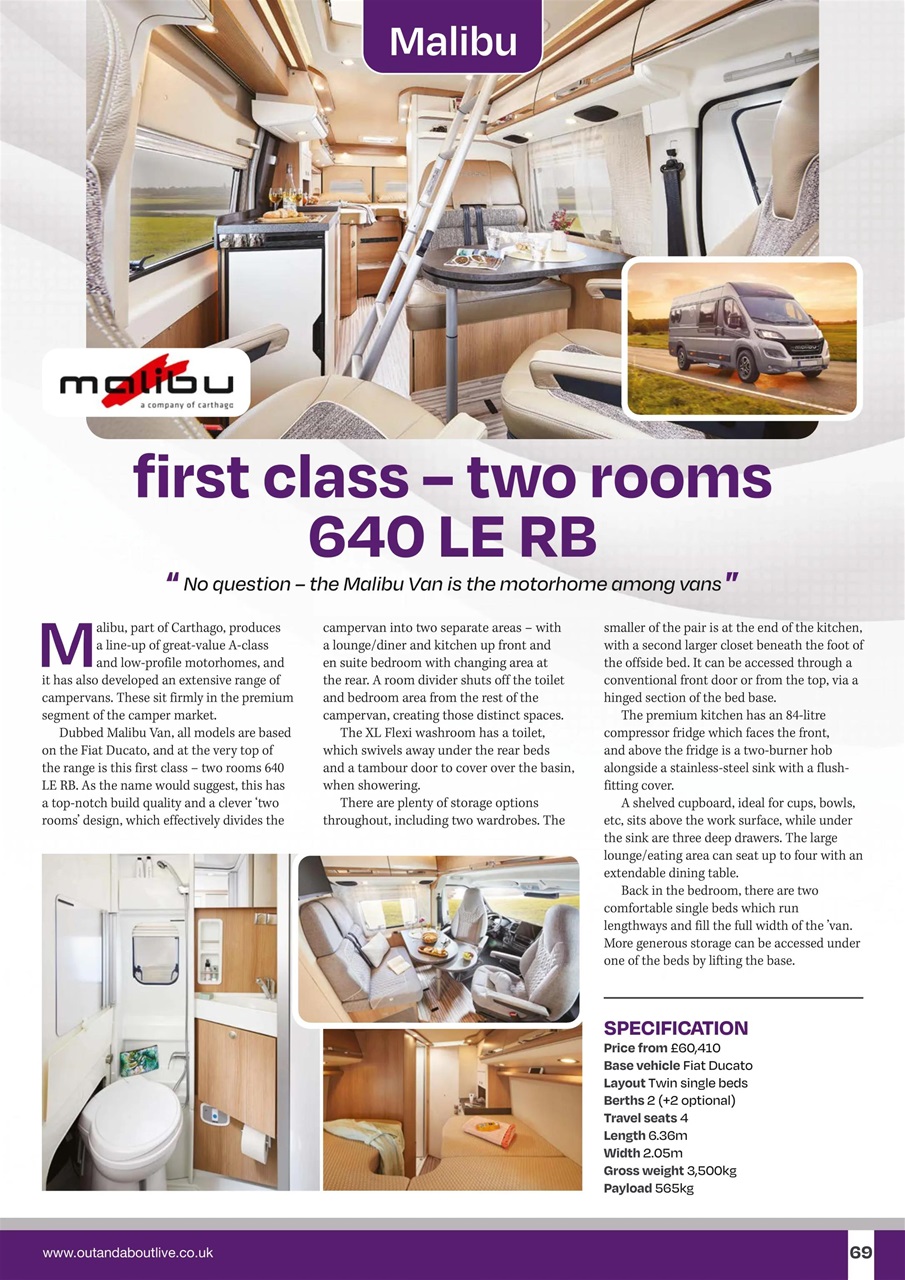 Campervan Preview Pages