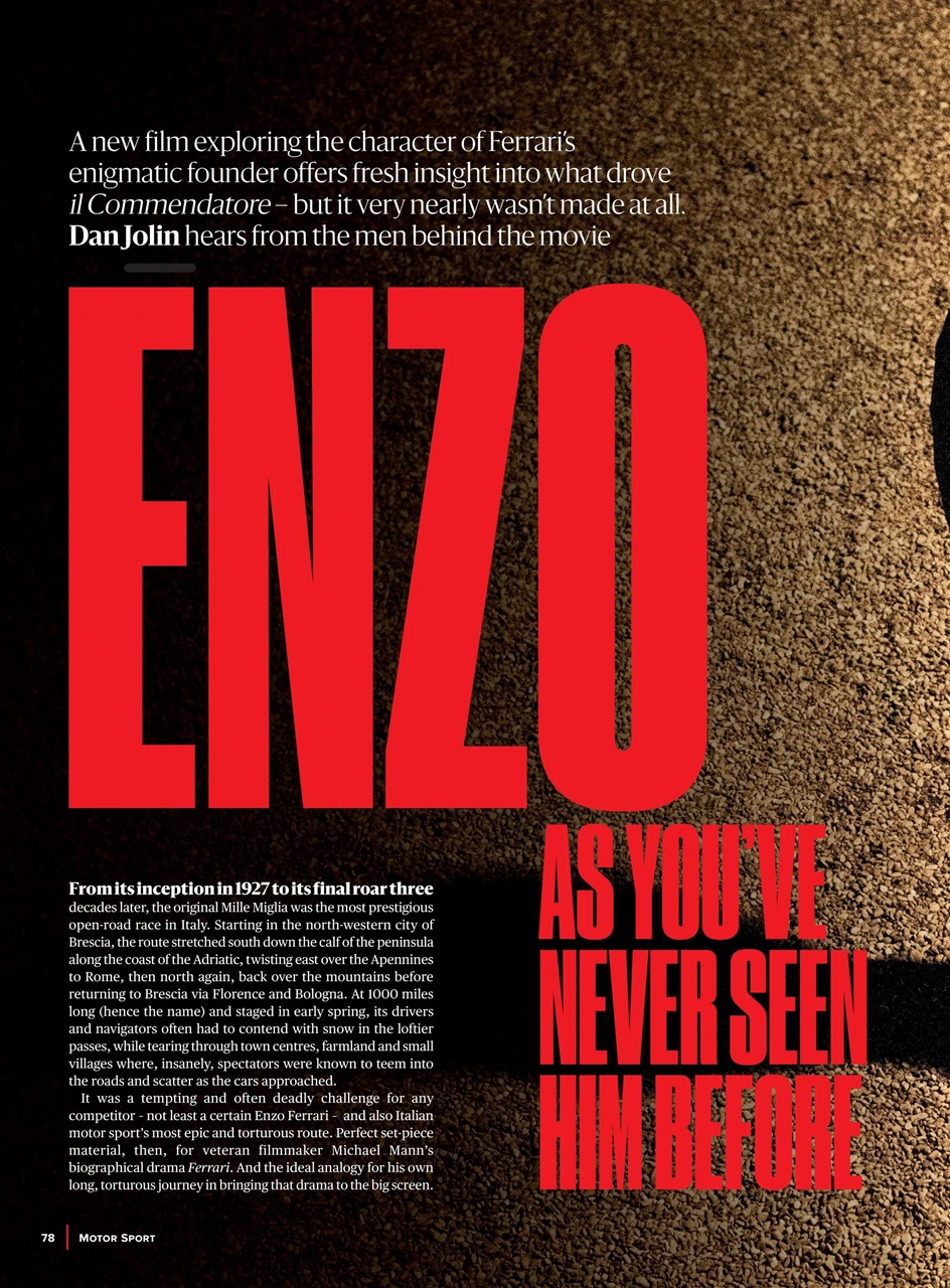 Motor Sport Magazine Preview Pages