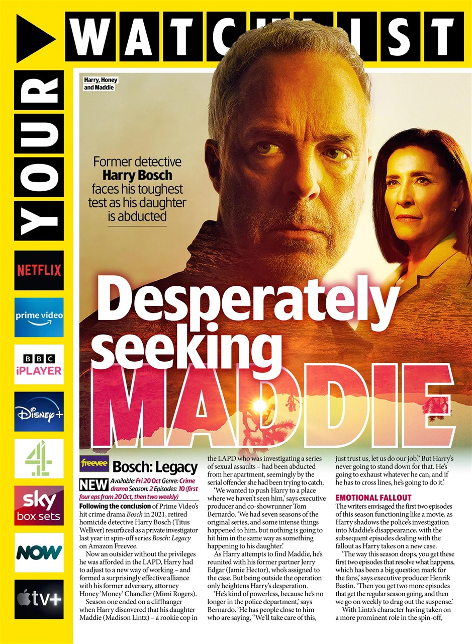 TV & Satellite Week Preview Pages