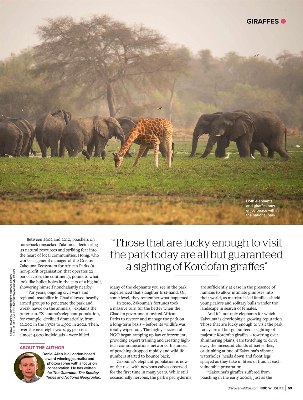 BBC Wildlife Magazine Preview Pages