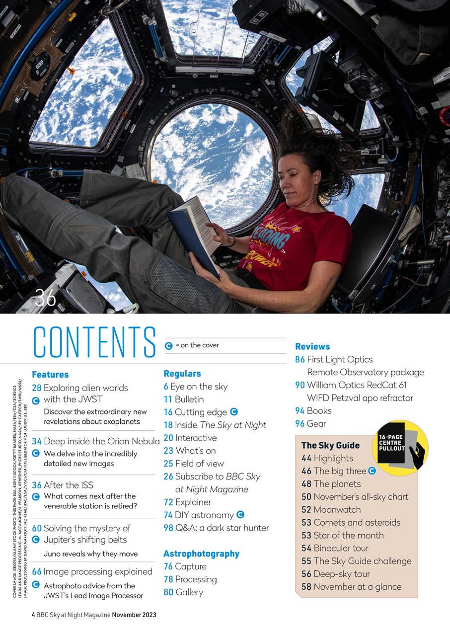BBC Sky at Night Magazine Preview Pages