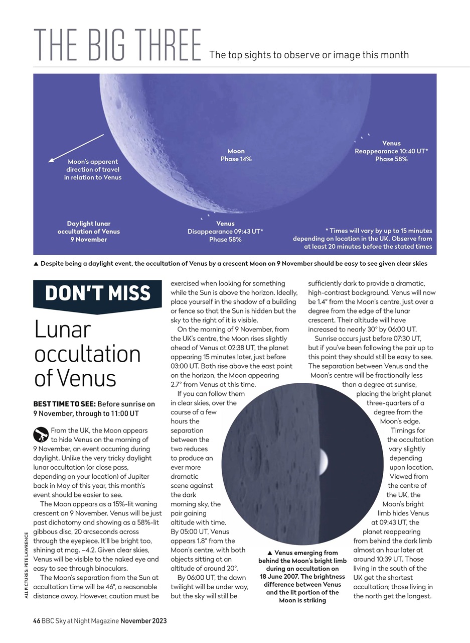 BBC Sky at Night Magazine Preview Pages