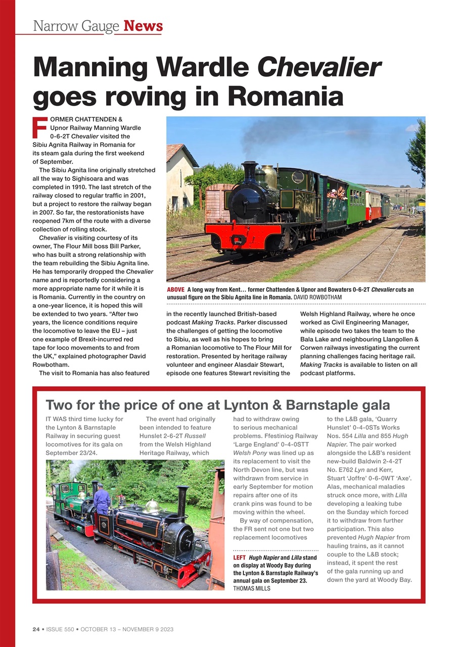 Steam Railway Preview Pages