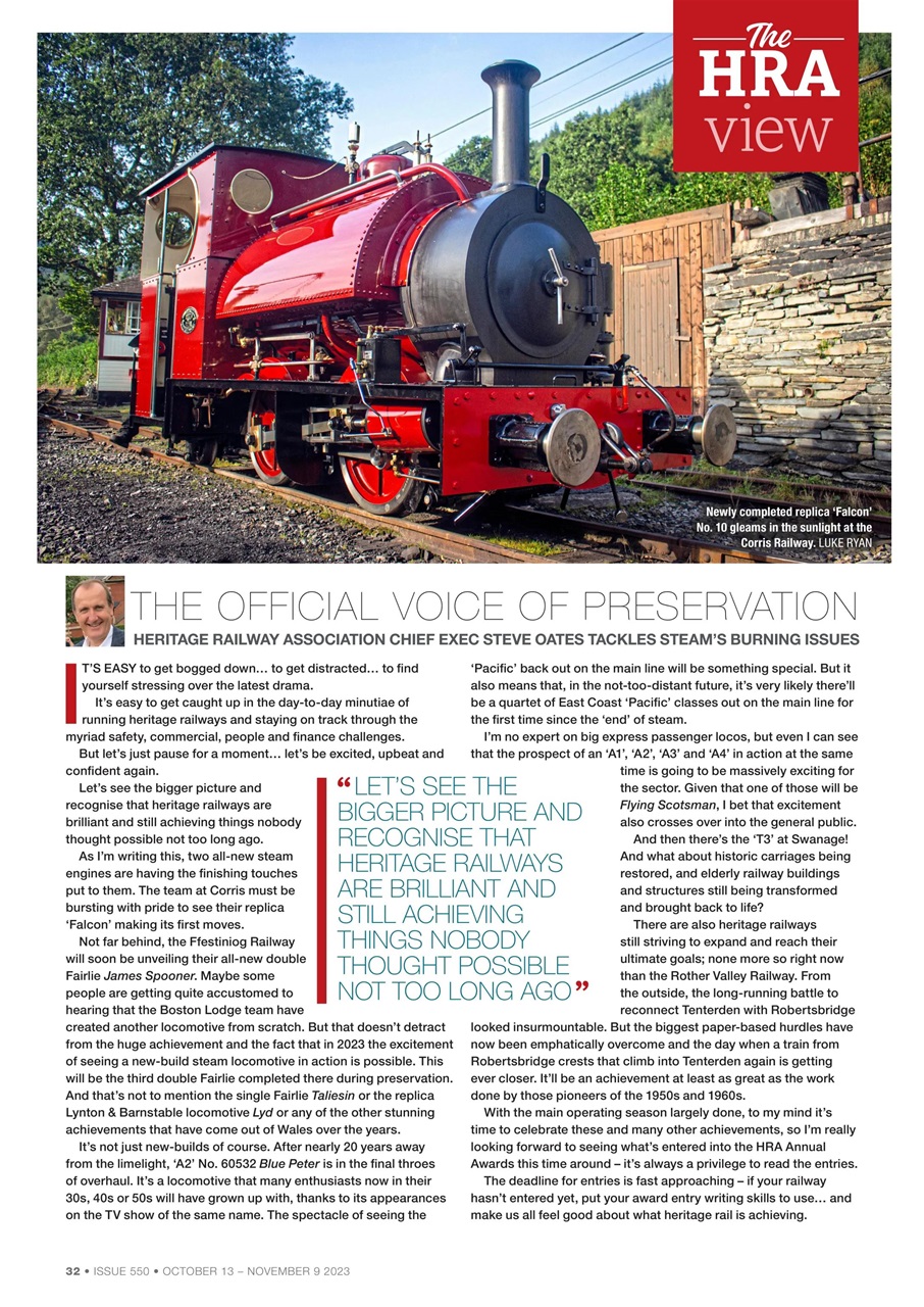 Steam Railway Preview Pages