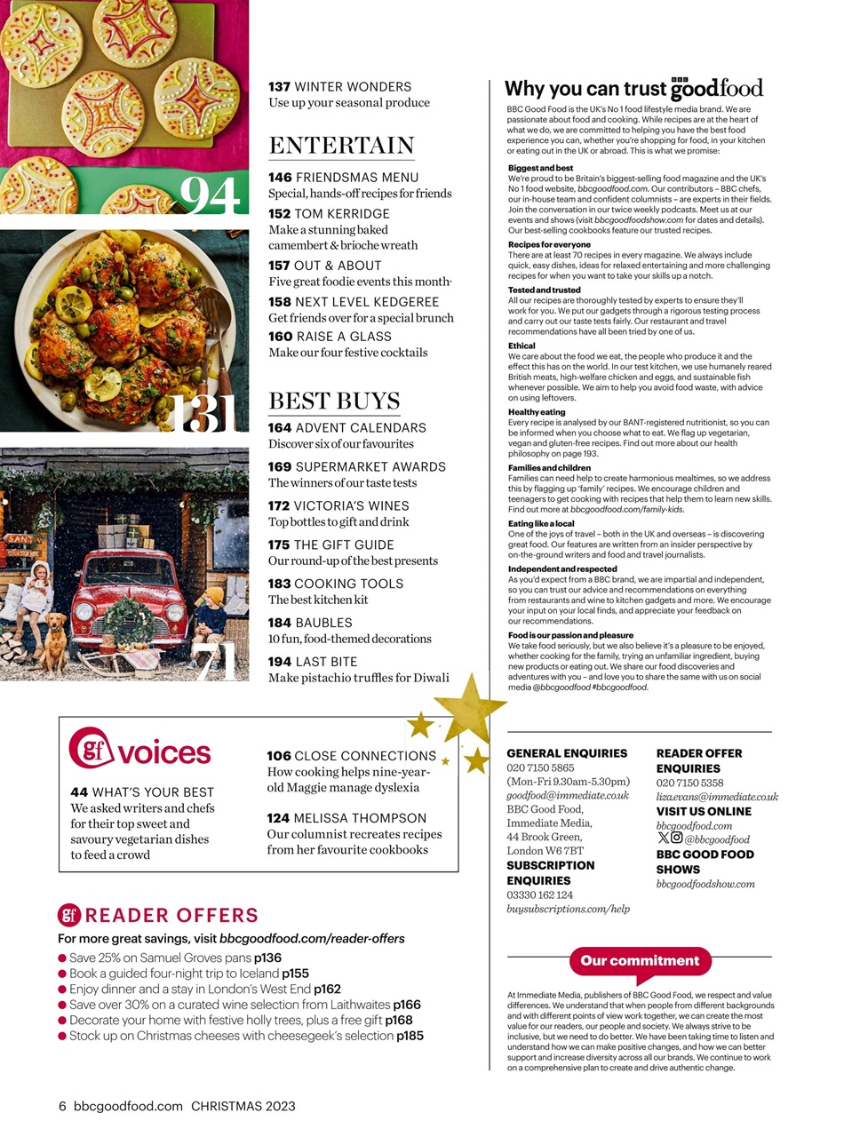 Good Food Magazine Preview Pages