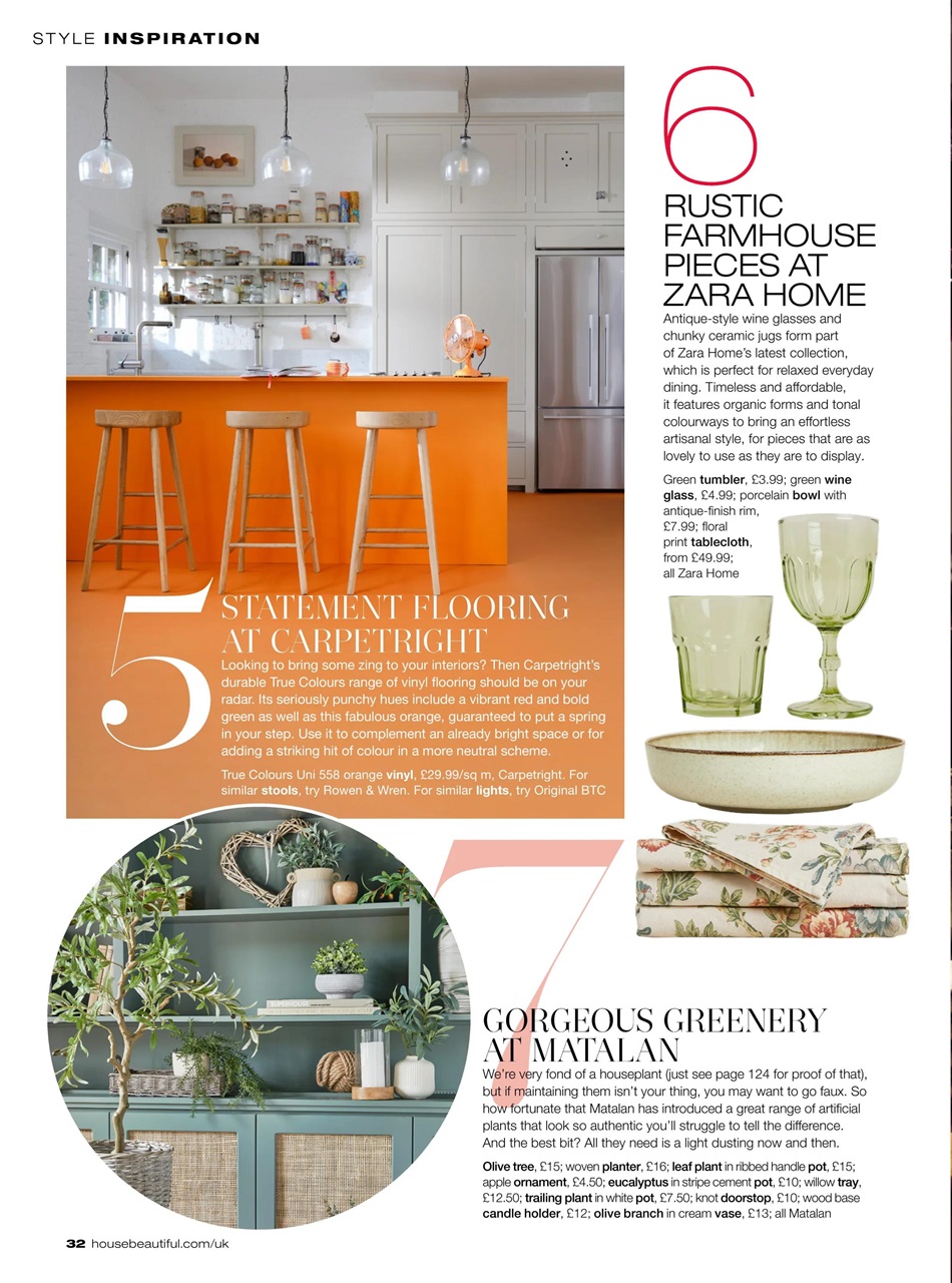 House Beautiful Preview Pages