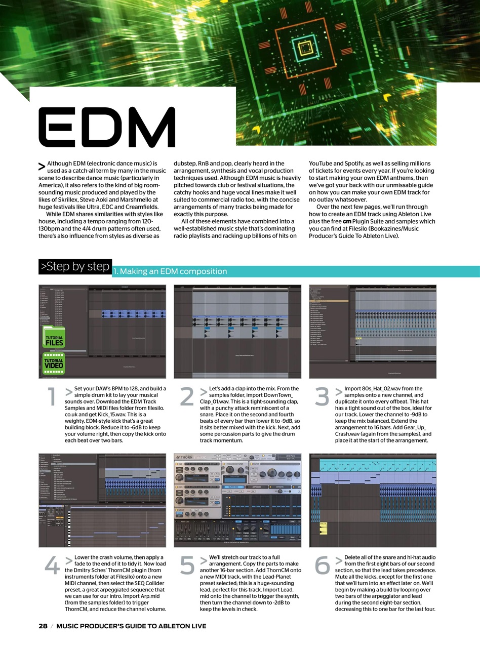 Music Magazine Preview Pages