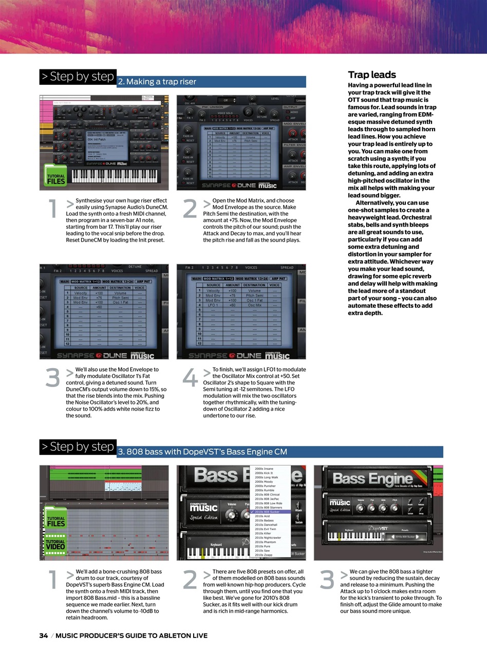 Music Magazine Preview Pages