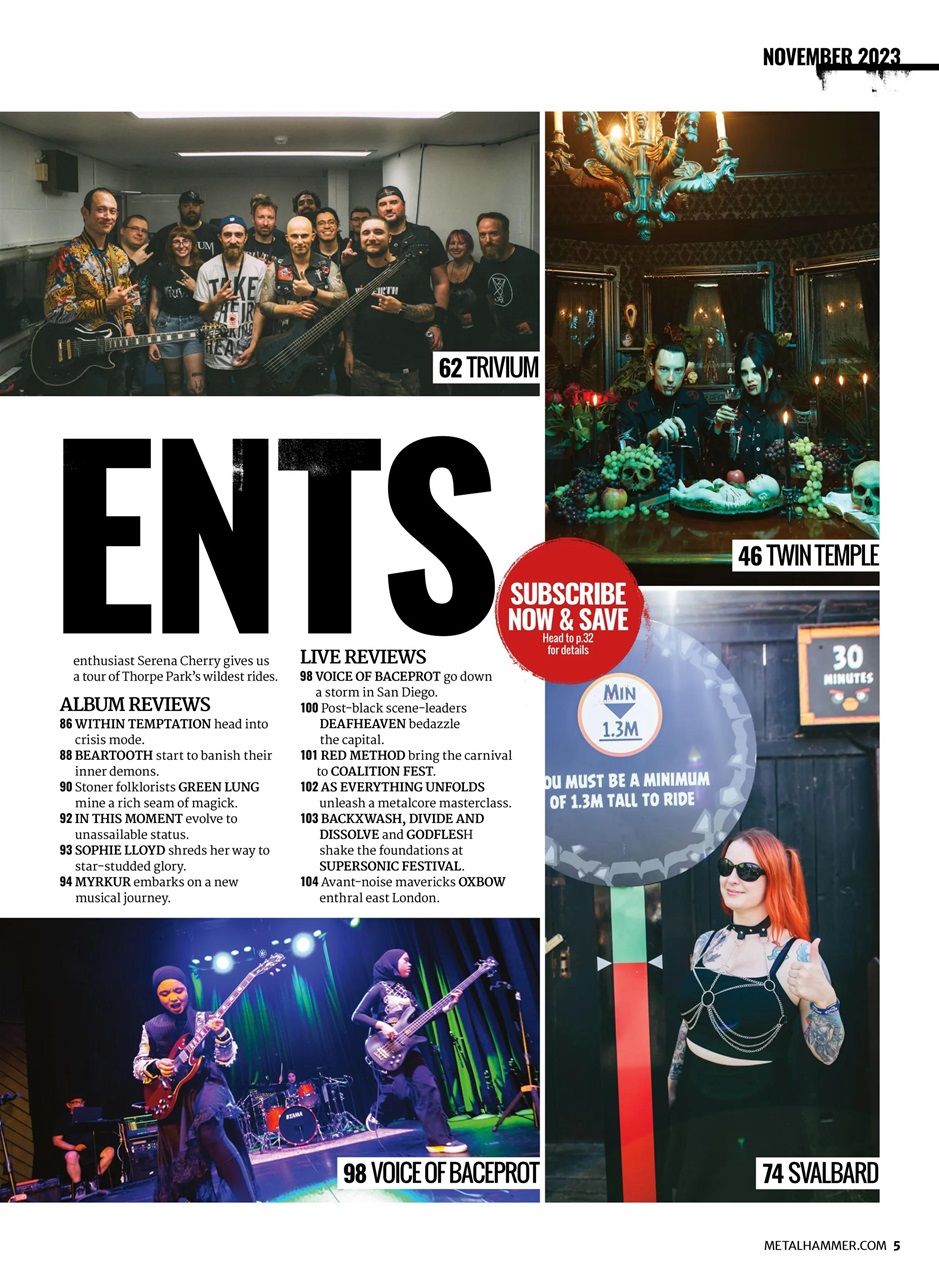 Metal Hammer Preview Pages