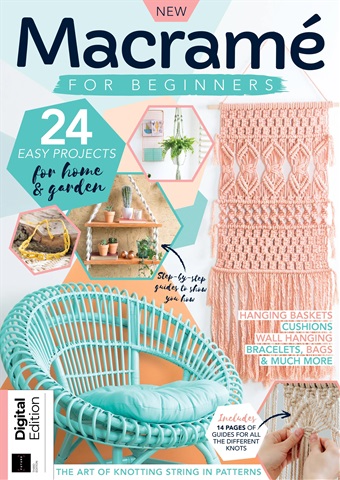 Lifestyle Bookazine issue Macramé for Beginners Third Edition