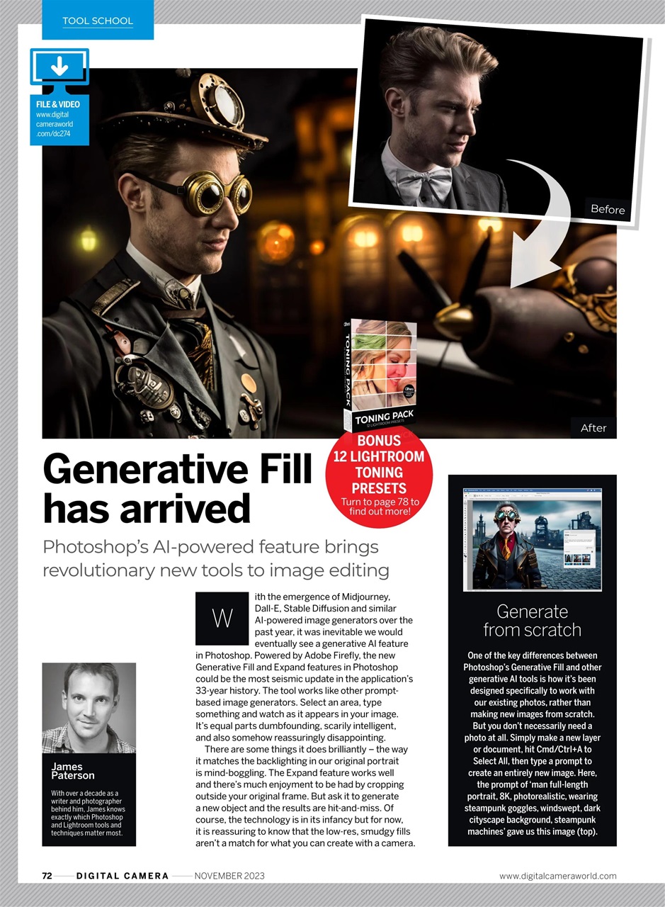 Digital Camera Magazine Preview Pages