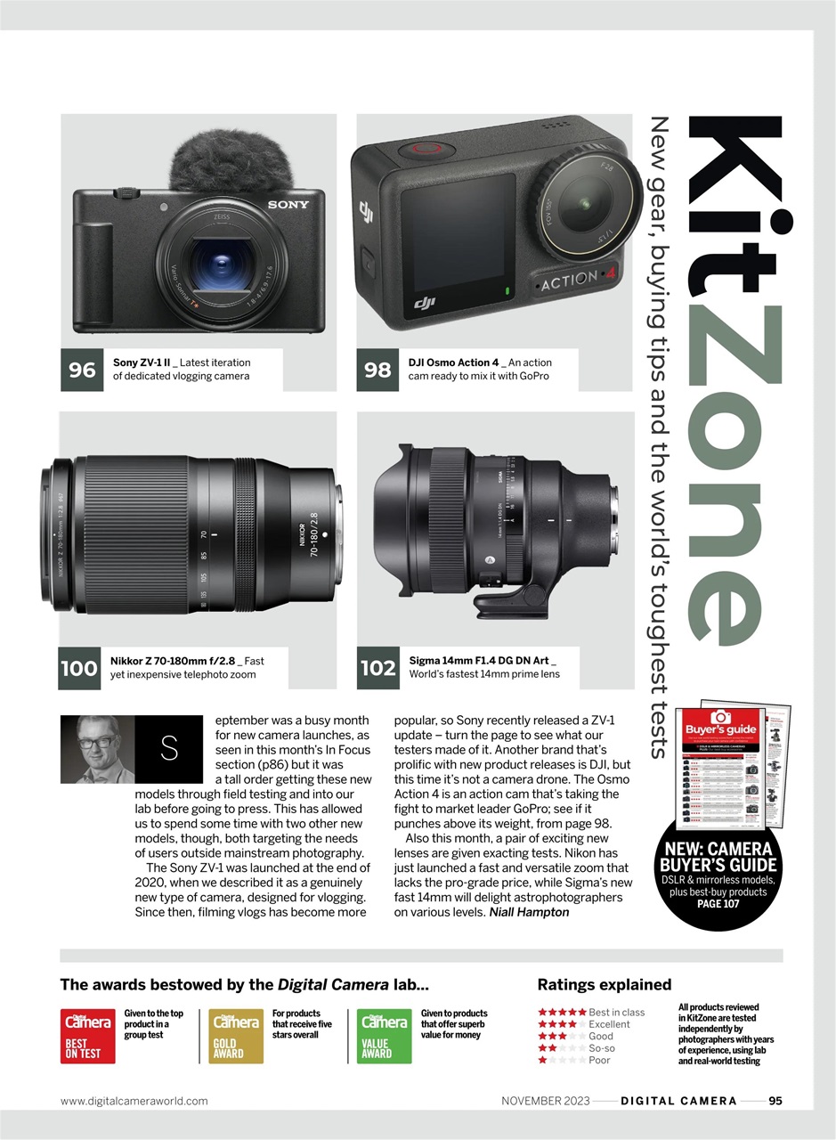 Digital Camera Magazine Preview Pages