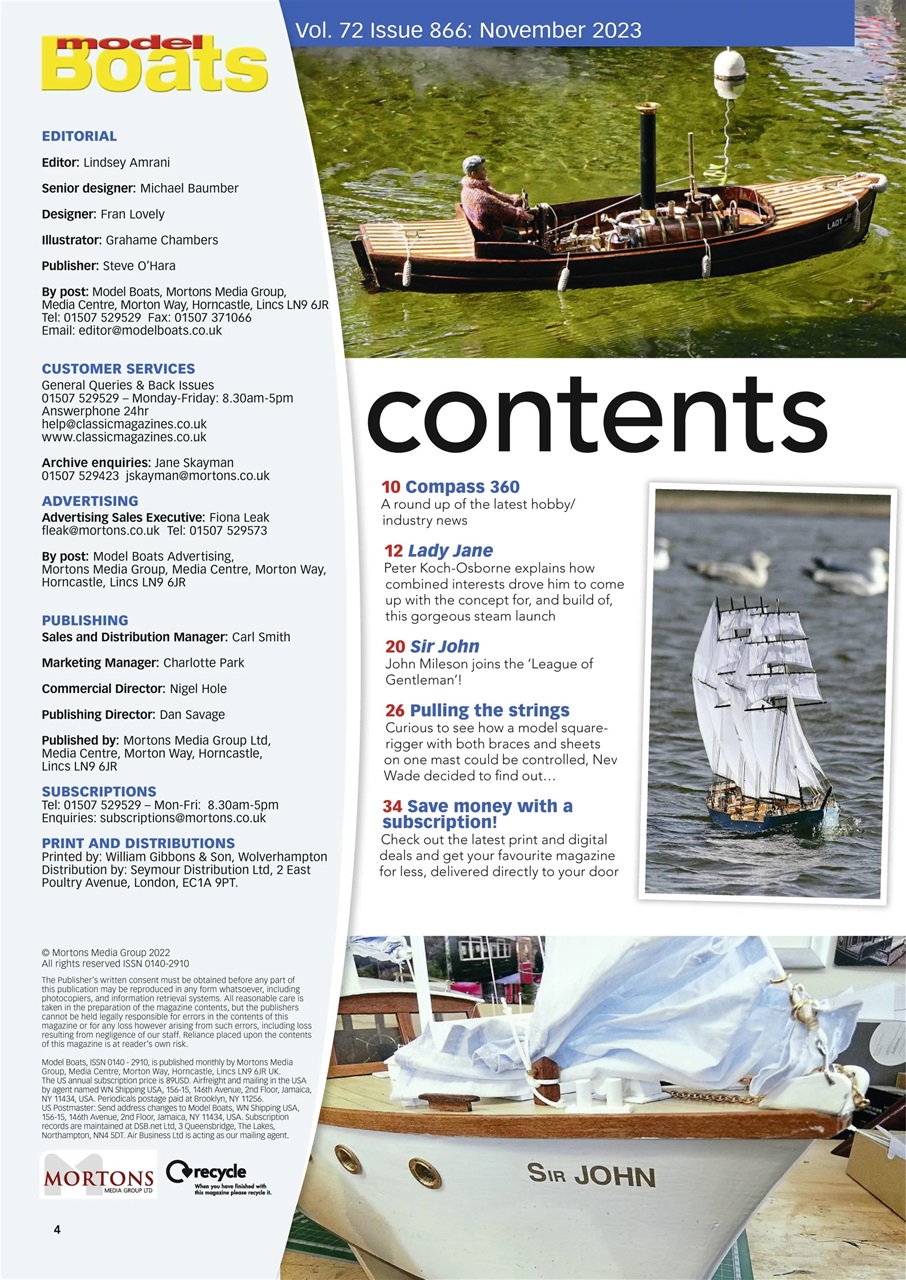 Model Boats Preview Pages