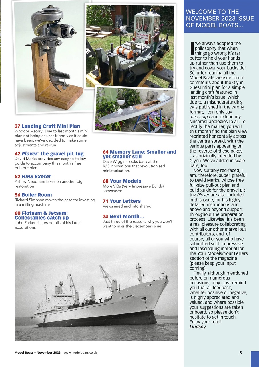 Model Boats Preview Pages