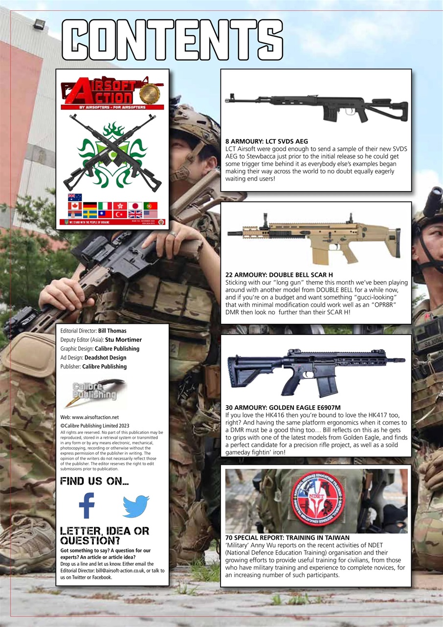 Airsoft Action Preview Pages