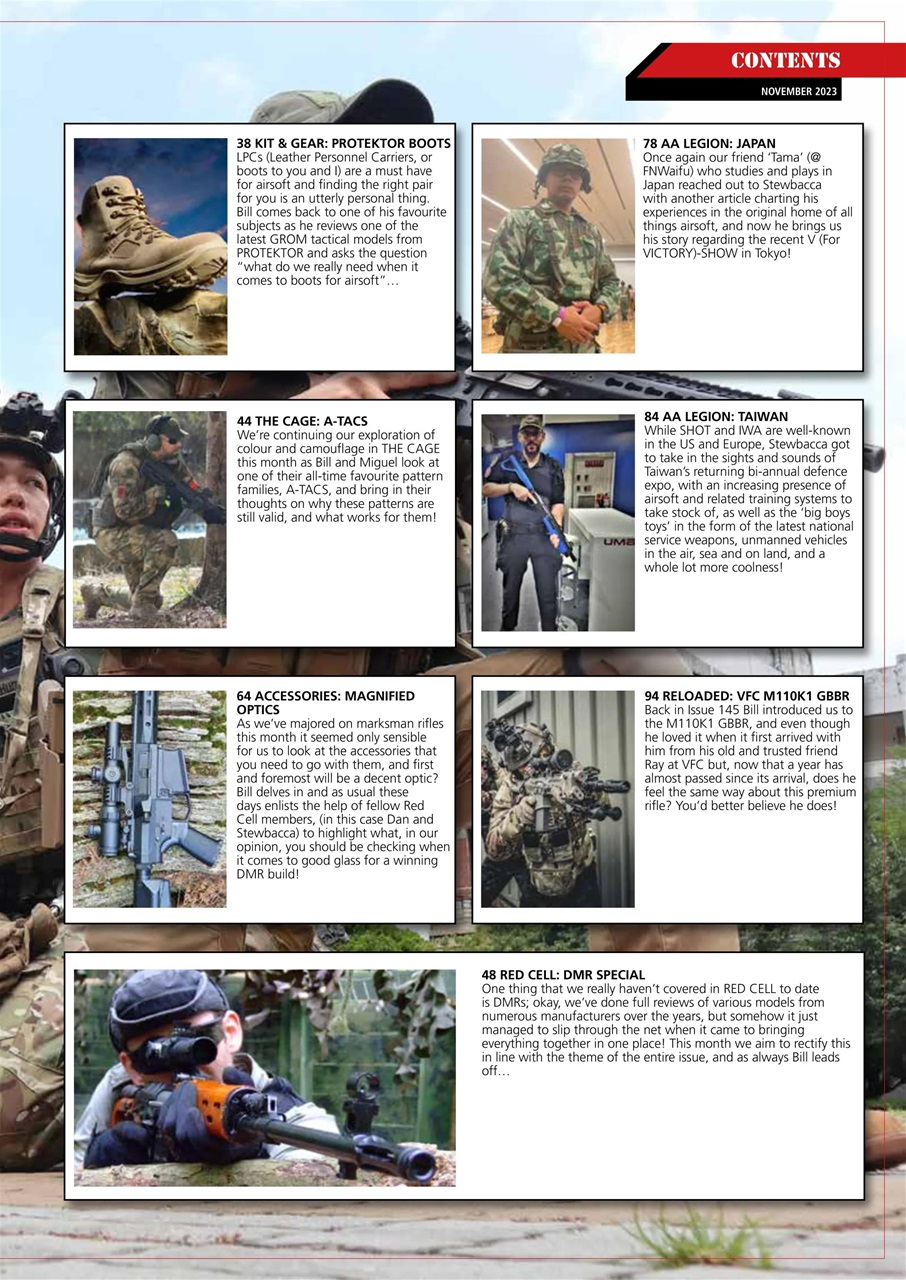 Airsoft Action Preview Pages