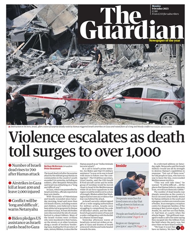The Guardian Newspaper issue Monday, October 9, 2023