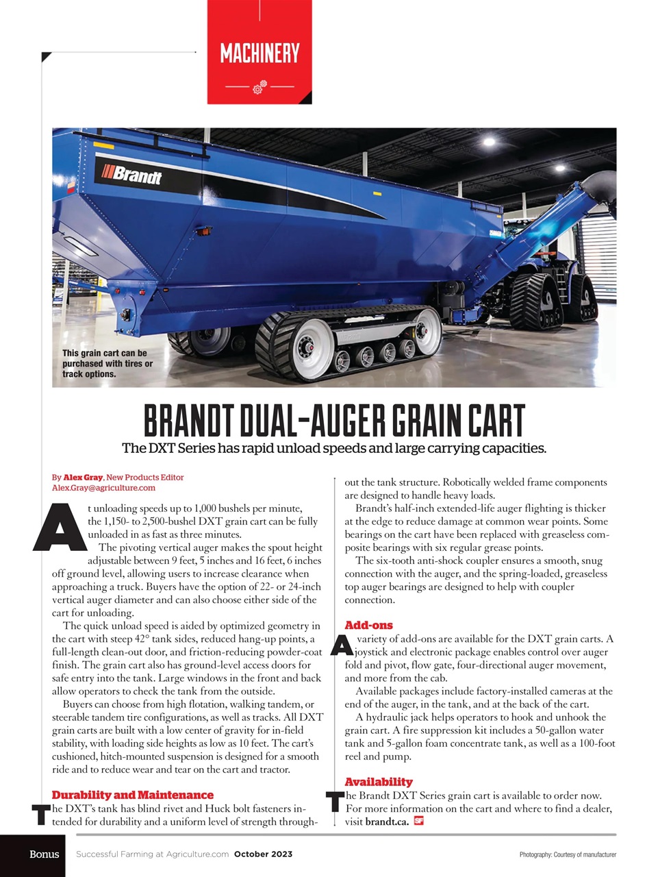 Successful Farming Preview Pages