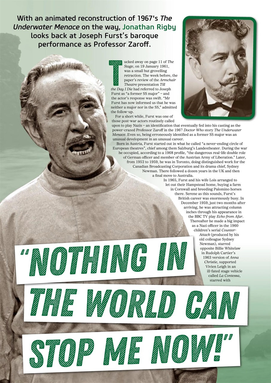 Doctor Who Magazine Preview Pages