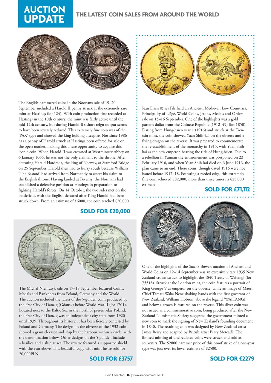 Coin Collector Preview Pages