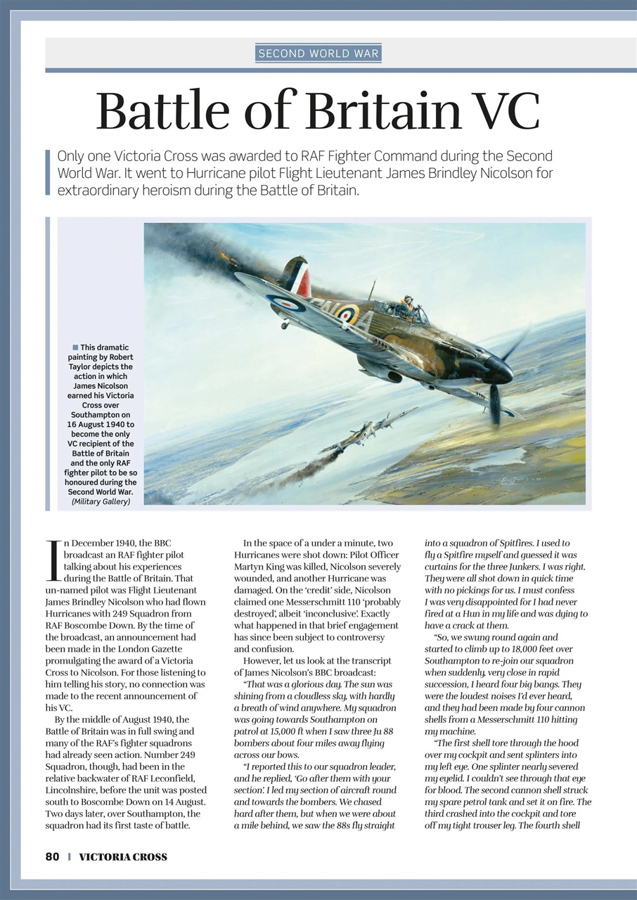 RAF & Militaria History Preview Pages