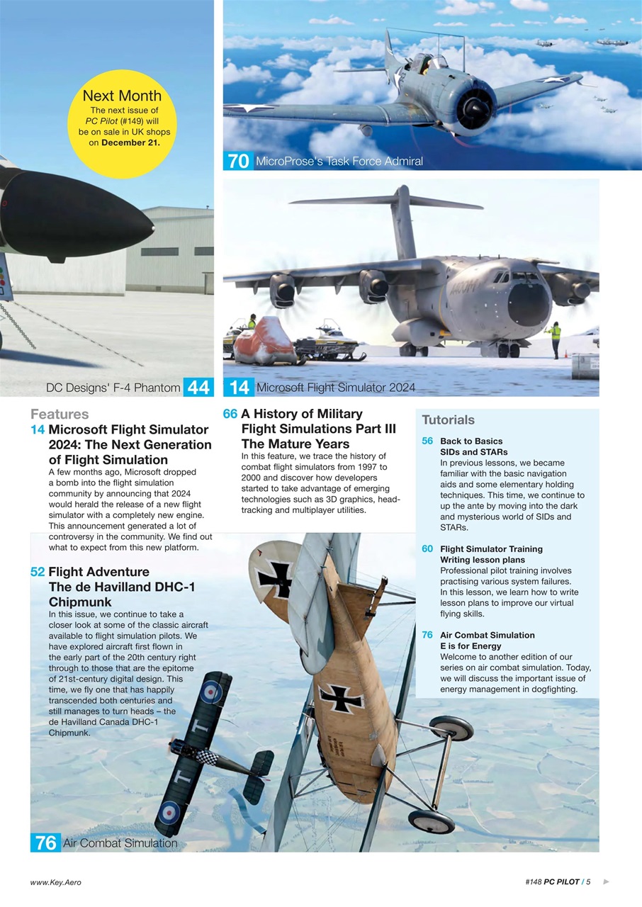 PC Pilot Preview Pages