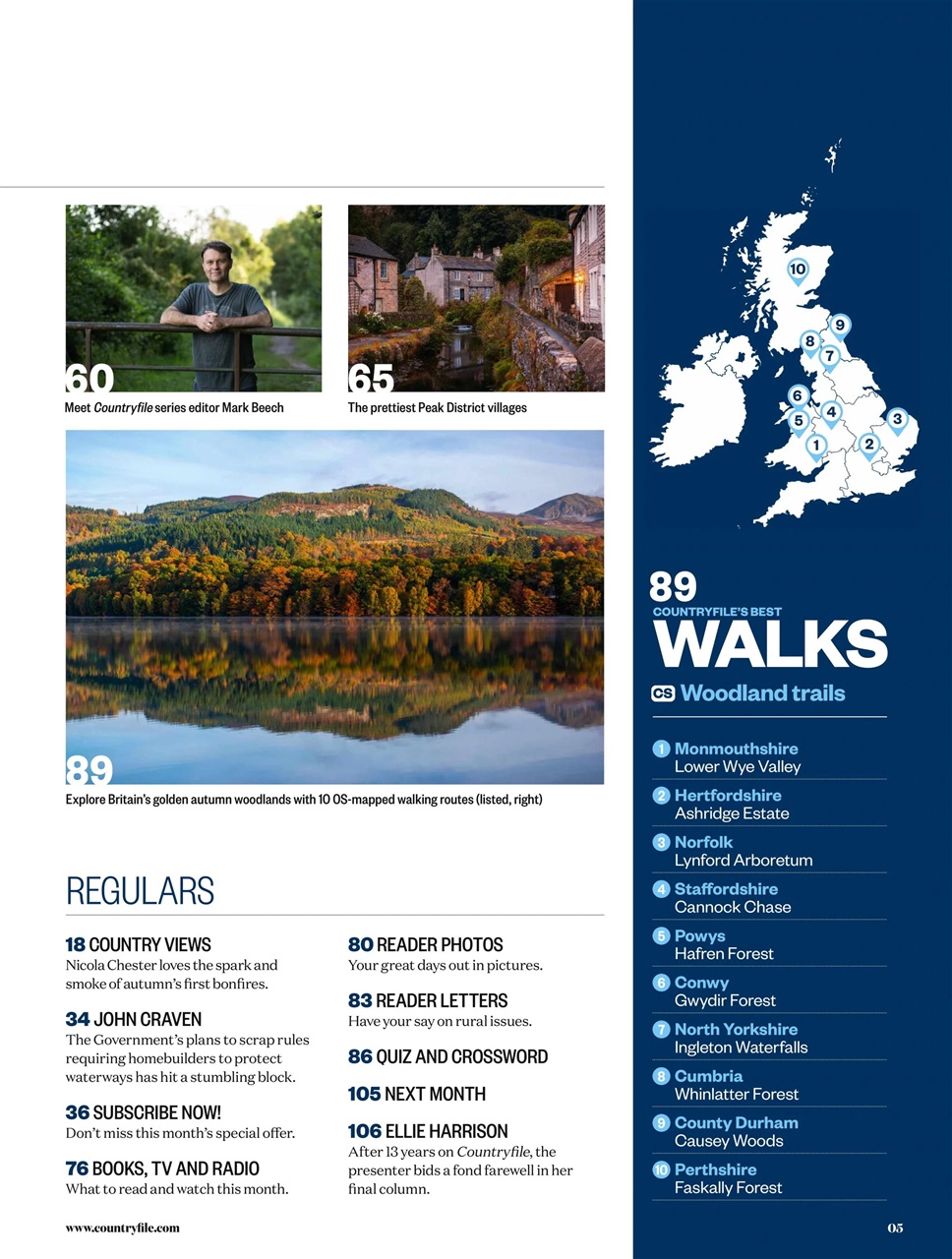 BBC Countryfile Magazine Preview Pages