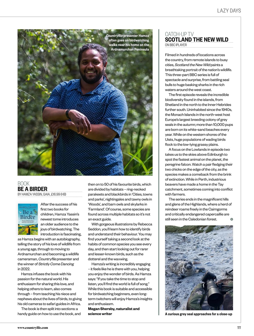 BBC Countryfile Magazine Preview Pages